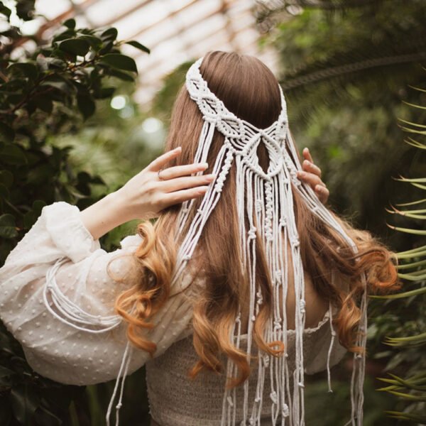 Wedding Macrame Headband