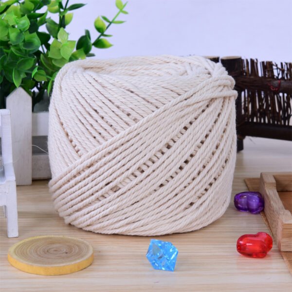 Macrame White decorative cotton cord