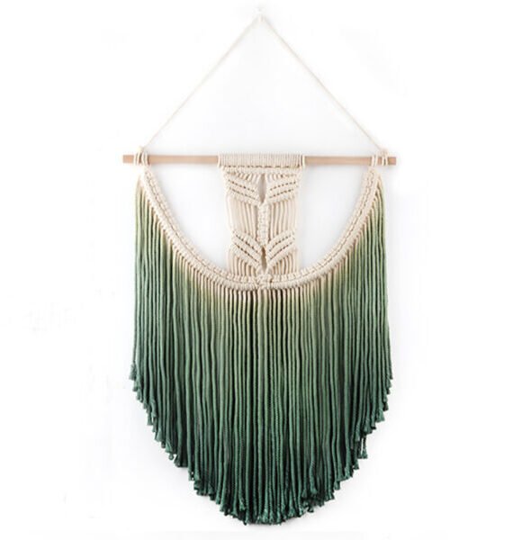 Hand-woven Colored Macrame Home Decoration