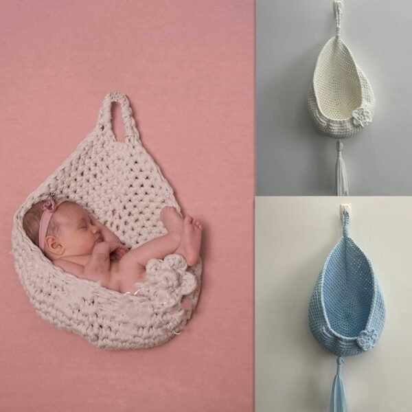 Newborn Photography Macrame Hammock