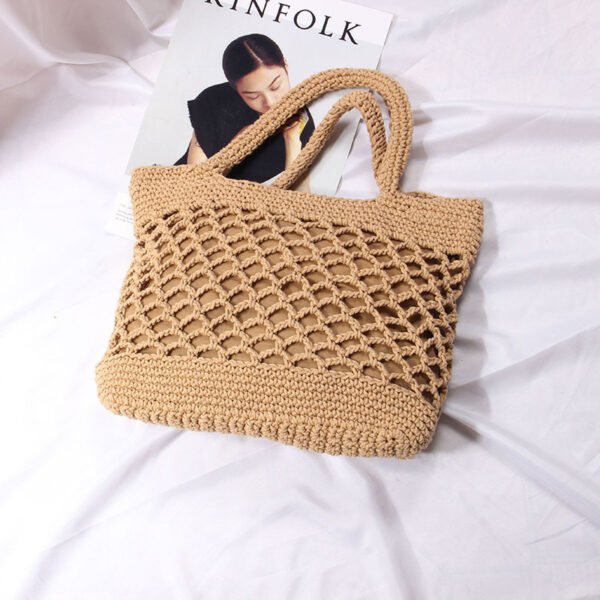 Women's Fashion Casual Weaving Hollow Shoulder Bag