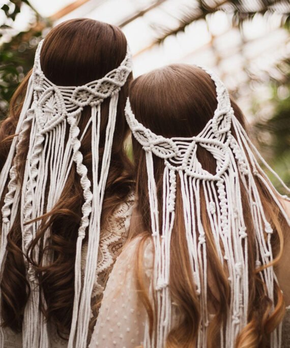 Wedding Macrame Headband