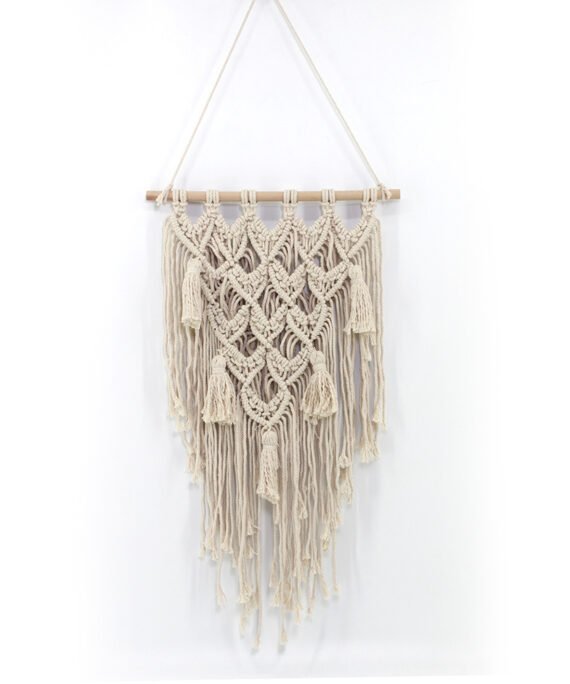 Hand woven Macrame tapestry