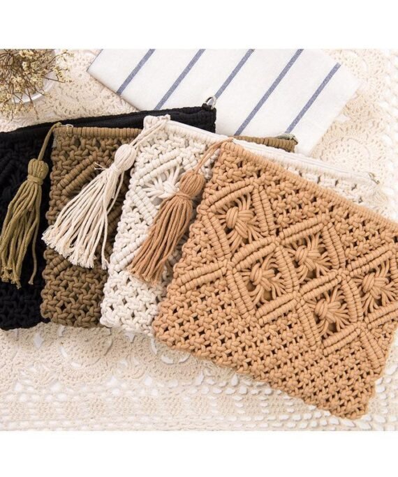 Mini cute Macrame woven bag