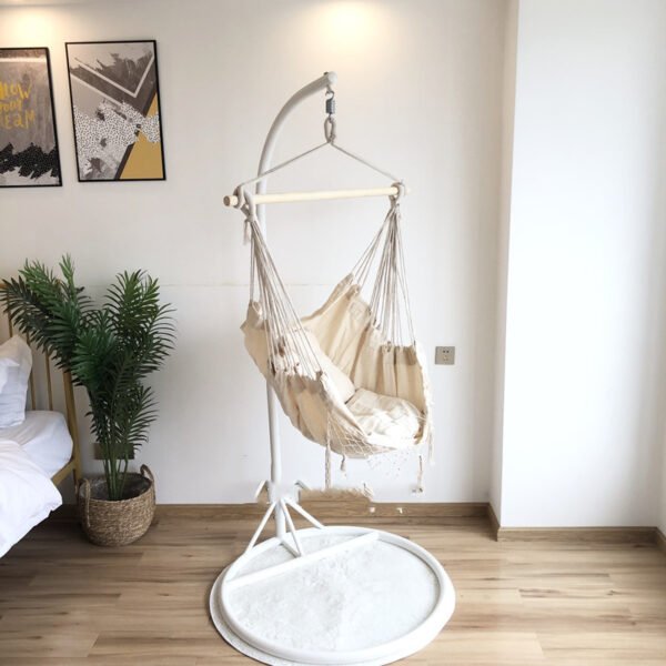 Macrame hammock chair