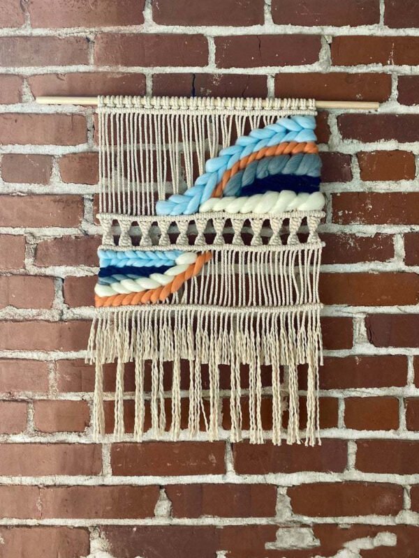 Colorful Macrame Tapestry Hotel Decorations