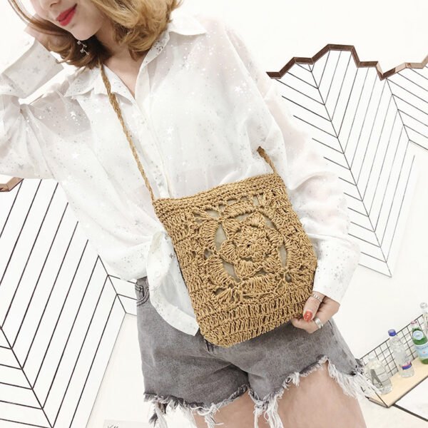 Woven Hollow Beach Bag