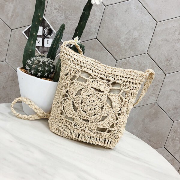 Bohemian Woven Hollow Beach Bag