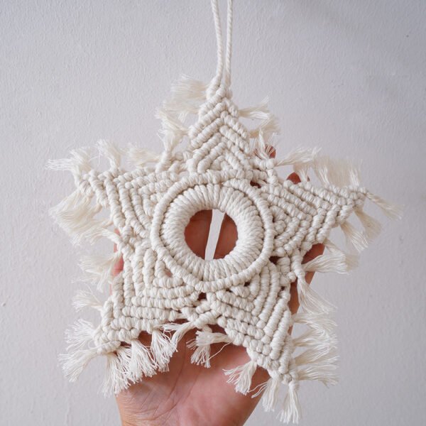 Hand-woven Five-pointed Star Pendant Hanging