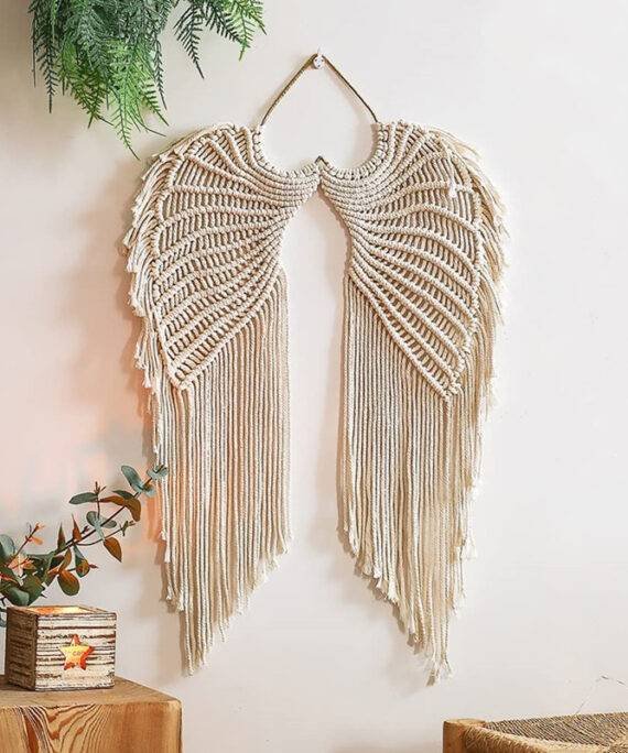 Angel Wings Woven Wall Decorations