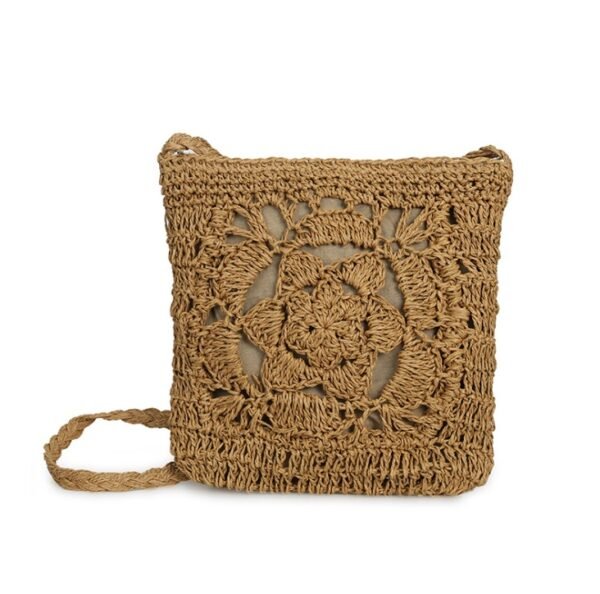 Bohemian Woven Hollow Beach Bag