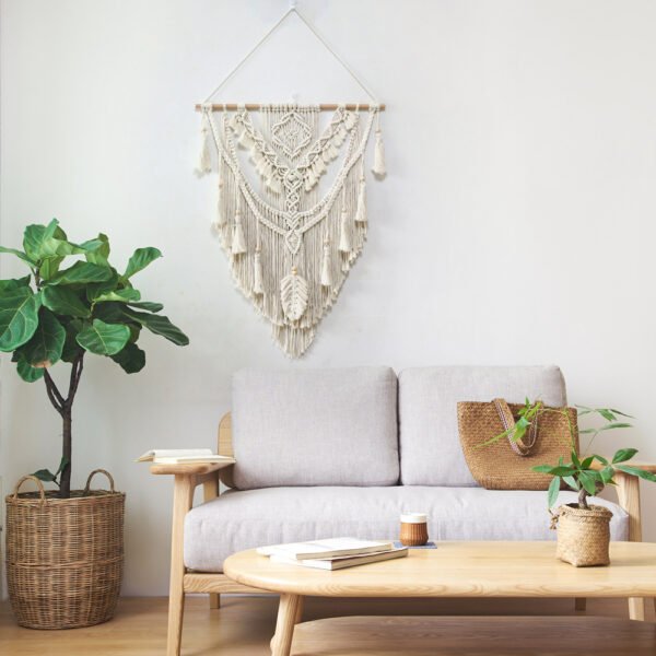 Cotton Rope Woven Tapestry Wall Decoration