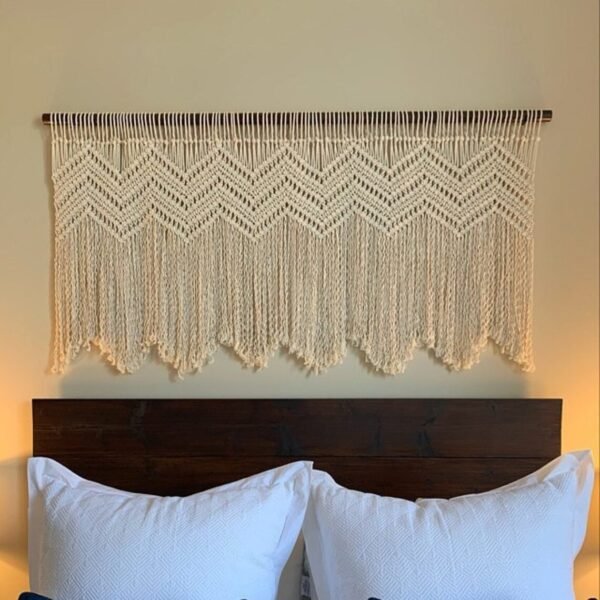 Cotton Rope Woven Tapestry