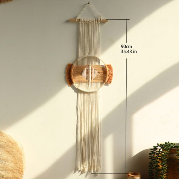 Bohemian Creative Wooden Stick Bamboo Tapestry