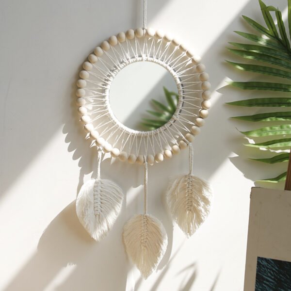 Macrame Wooden Bead Tapestry