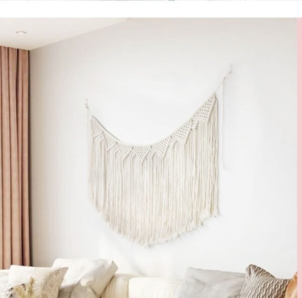 Hand-woven Macrame Tapestry