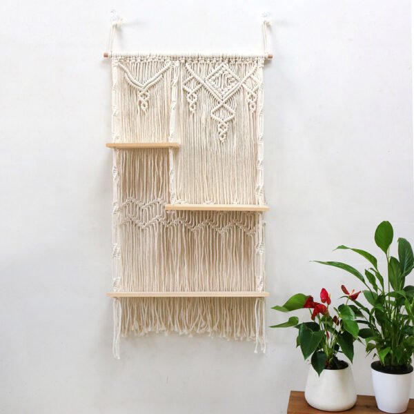 Cotton String Hand-woven Tapestry