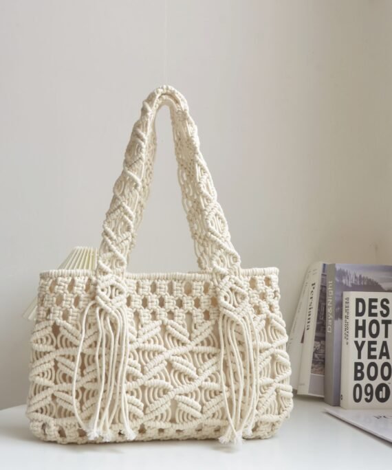 Macrame Cotton String HandBag