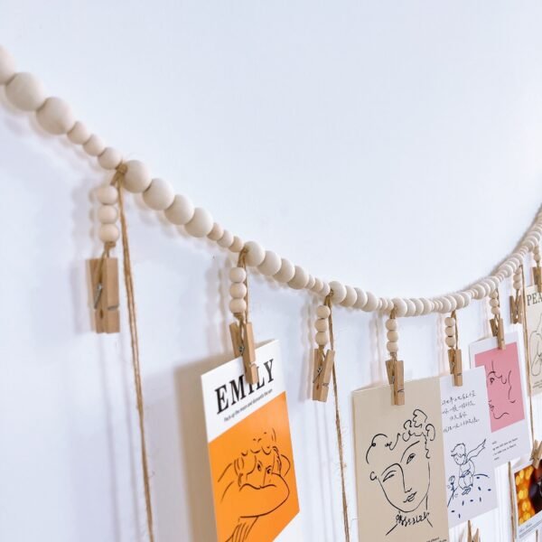 Macrame Storage Photo Hook