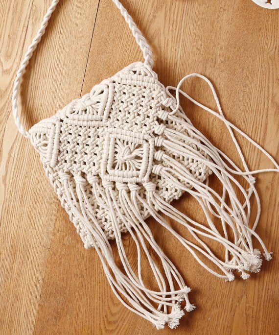 Macrame Women's Fashion Retro Bag