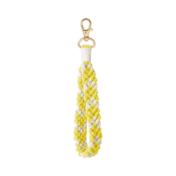 Hand-woven Macrame Keychain