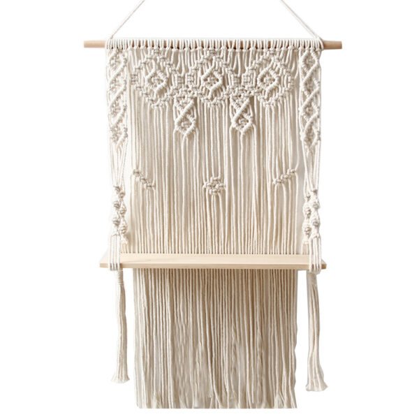 Macrame plant hanger Knitted Thread