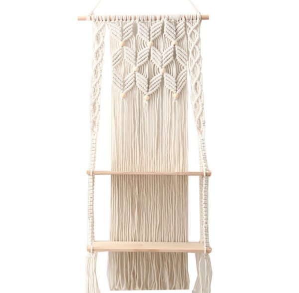 Macrame plant hanger Knitted Thread