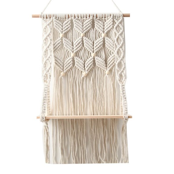 Macrame plant hanger Knitted Thread