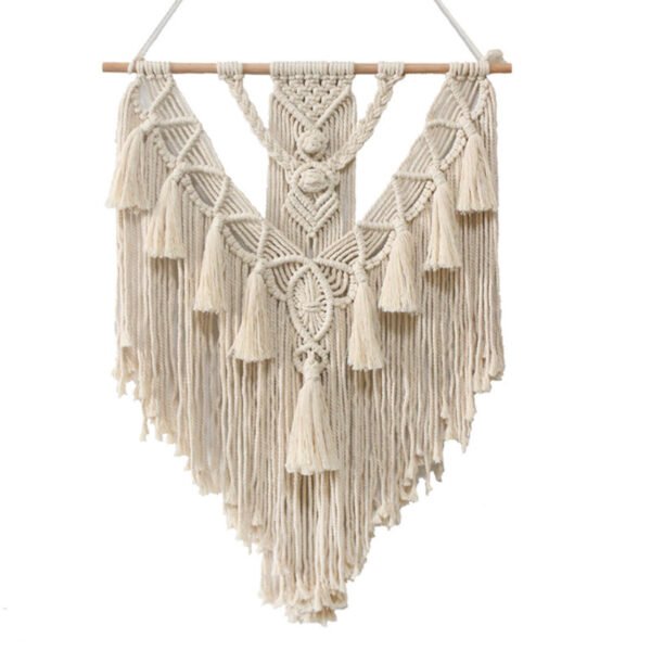 Macrame plant hanger Knitted Thread