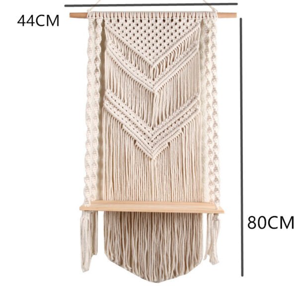 Macrame plant hanger Knitted Thread