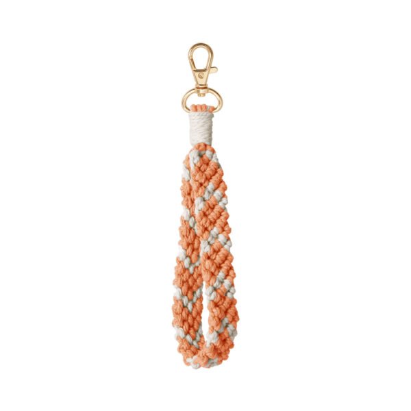 Hand-woven Macrame Keychain