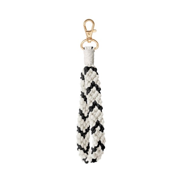 Hand-woven Macrame Keychain