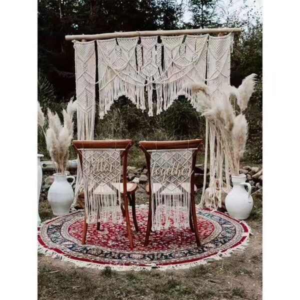 Macrame wall hanging tapestry