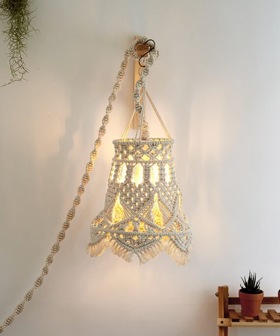 Macrame Hand-woven Chandelier