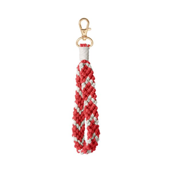 Hand-woven Macrame Keychain