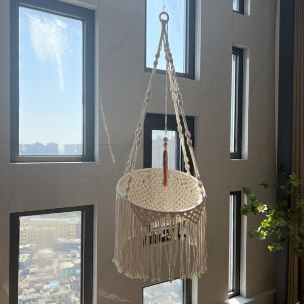 Macrame cat swing Nordic Bohemian