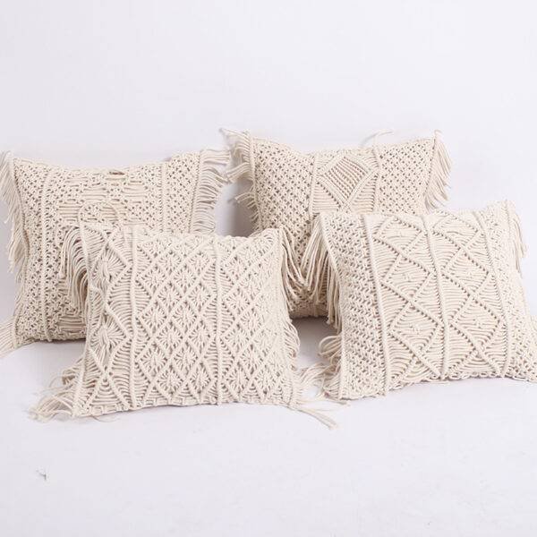 Woven-pillow